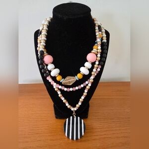 Plunder Multicolor Beaded Necklace